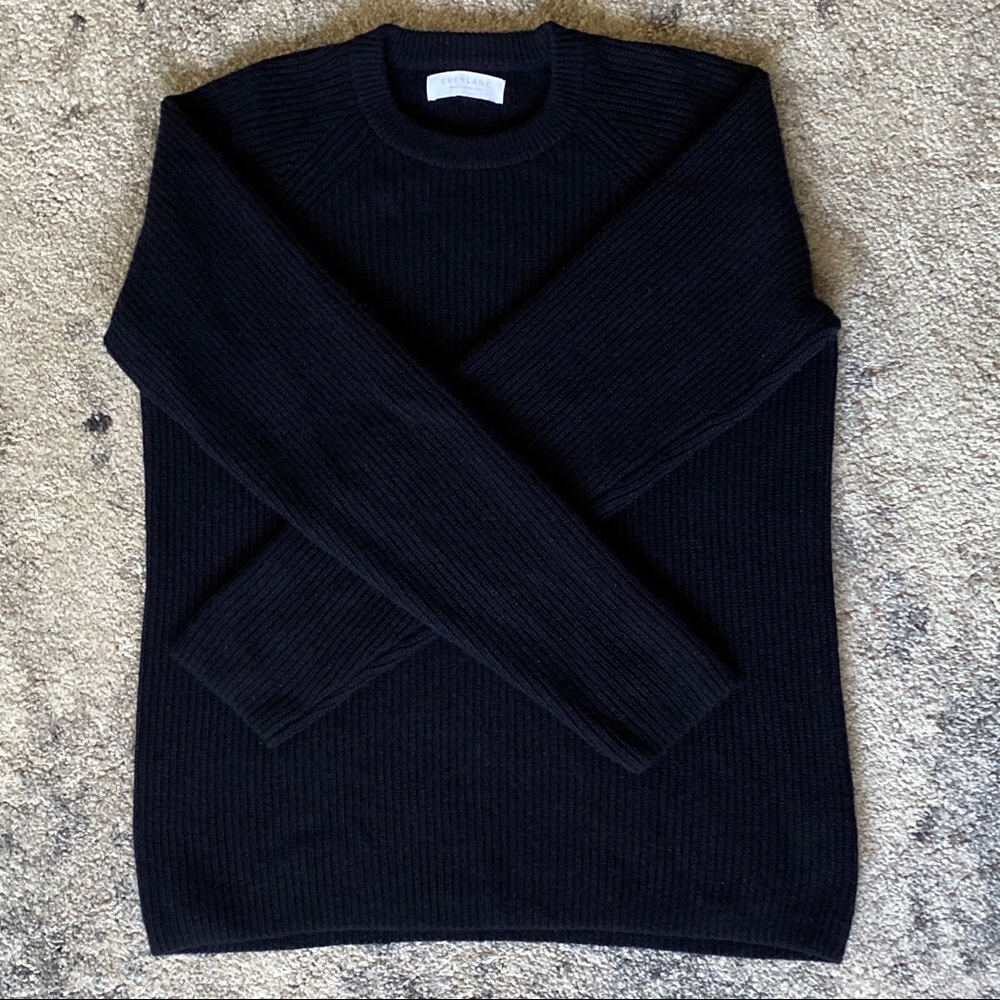 Everlane Cashmere Ribbed Sweater
